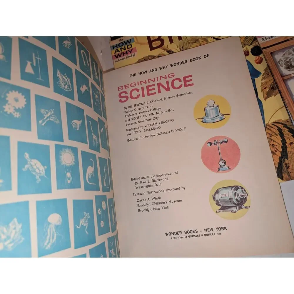 Vintage 1960's Box 17 HOW & WHY Wonder Books Science Nature History Never Read